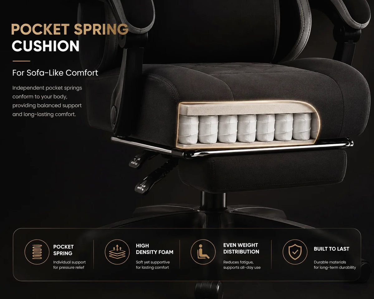 Gaming Chair – High-Back Reclining Office Chair