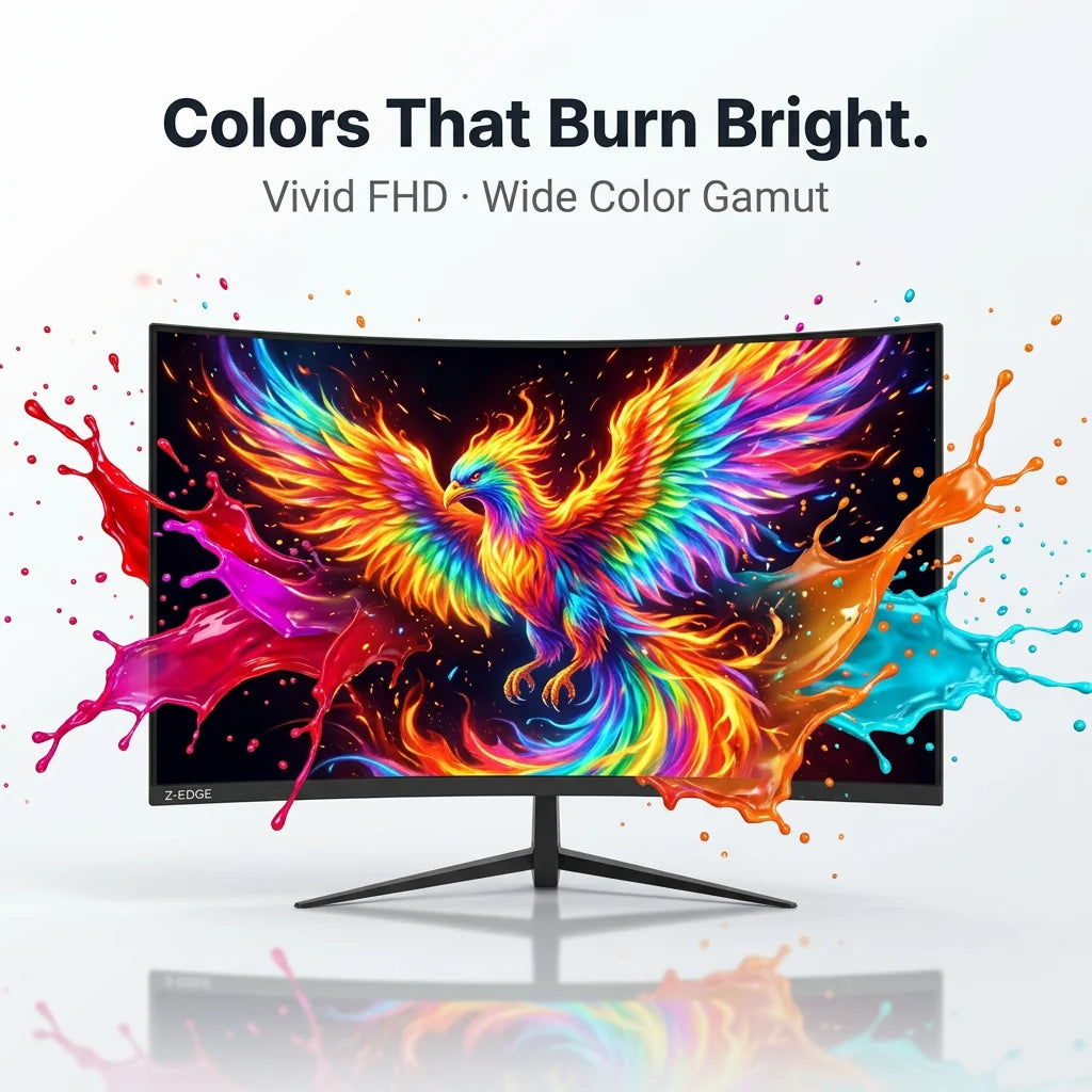 24″ Curved Gaming Monitor – 200Hz 1ms FHD Display