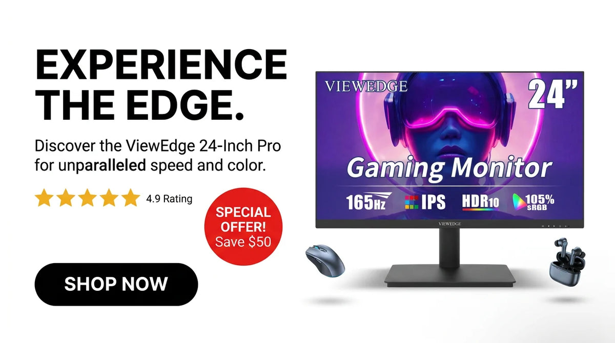 24Inches Gaming Monitor – 165Hz IPS HDR Display