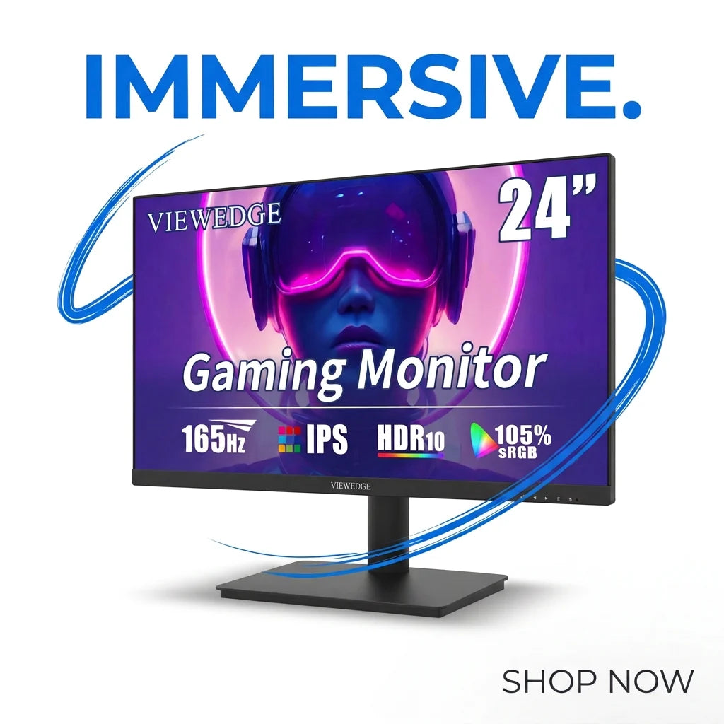 24Inches Gaming Monitor – 165Hz IPS HDR Display