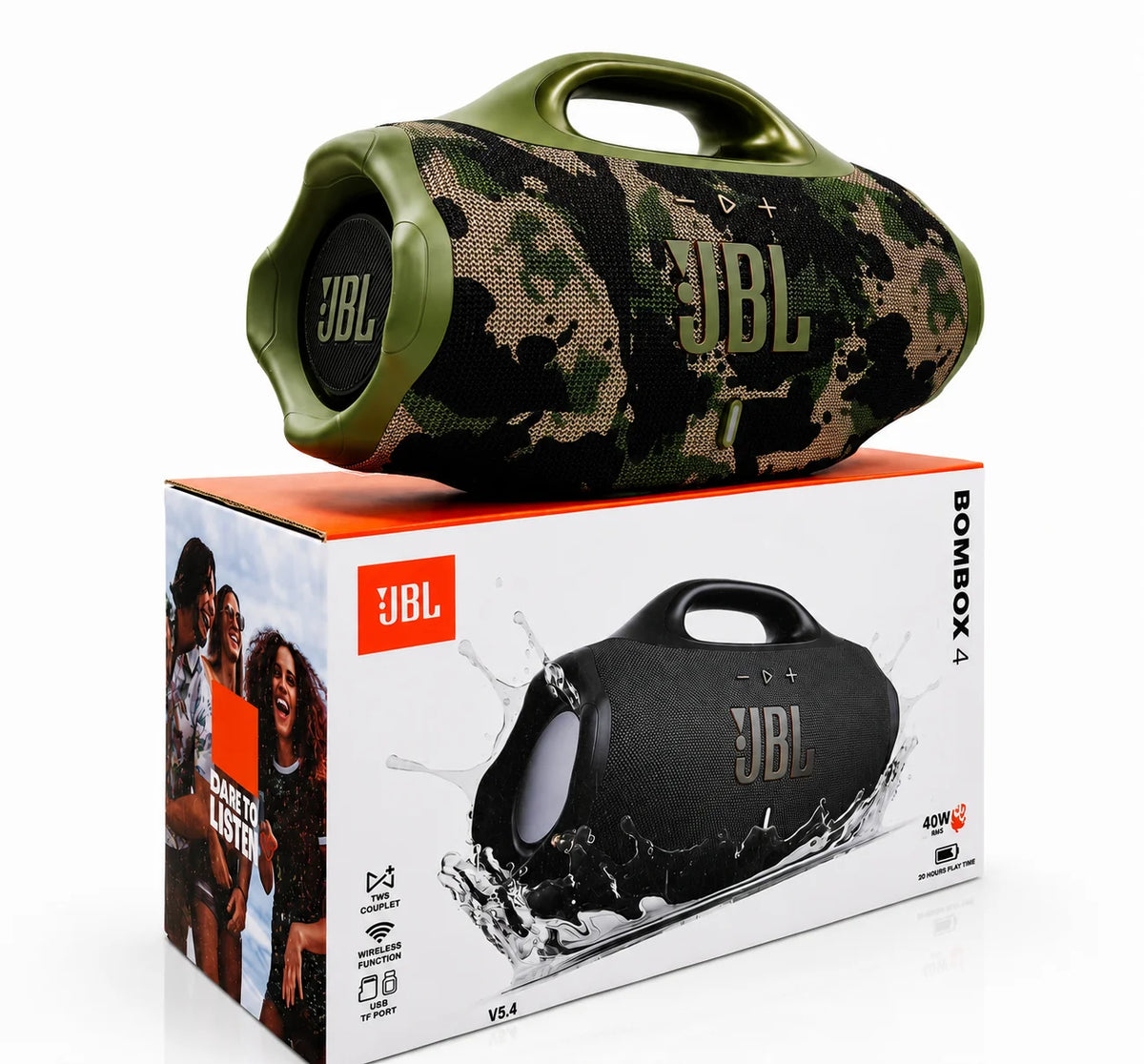 JBL Boombox 4 Waterproof Portable Bluetooth Speaker