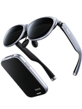 Rokid AR Max 2 Glasses (No 3DoF), AR Spatial, 300" 120Hz Ultra-HD Steam Deck, ROG, Mac, PC, Android & iOS Wearable