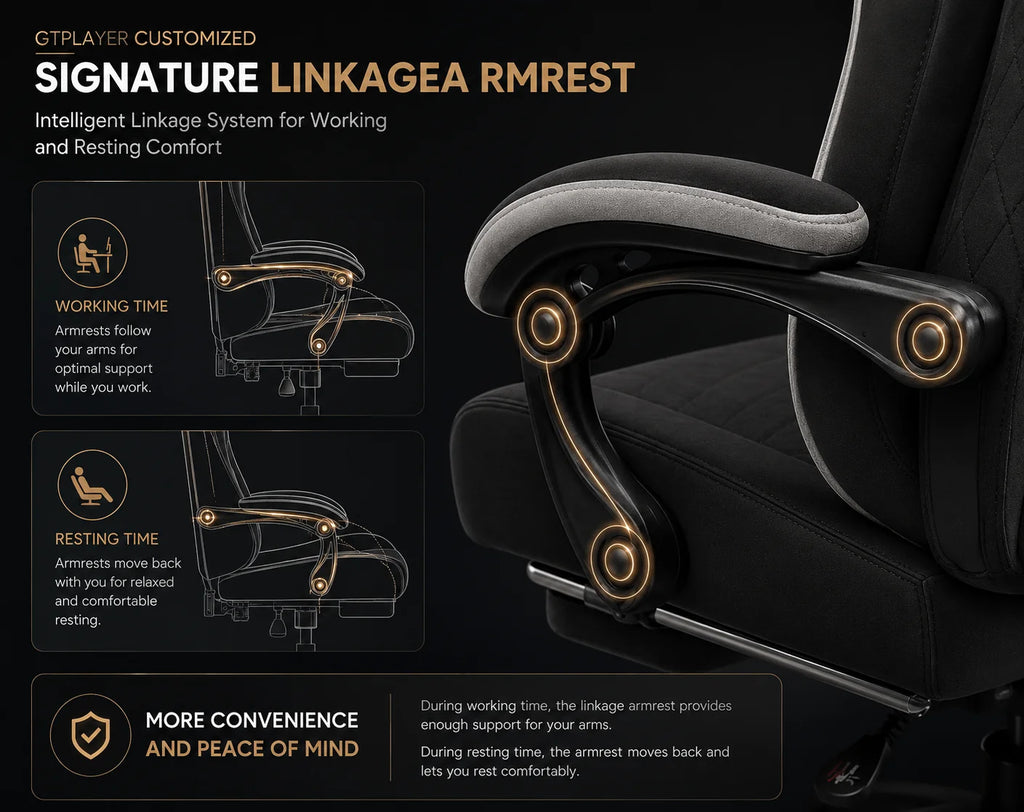 Gaming Chair – High-Back Reclining Office Chair
