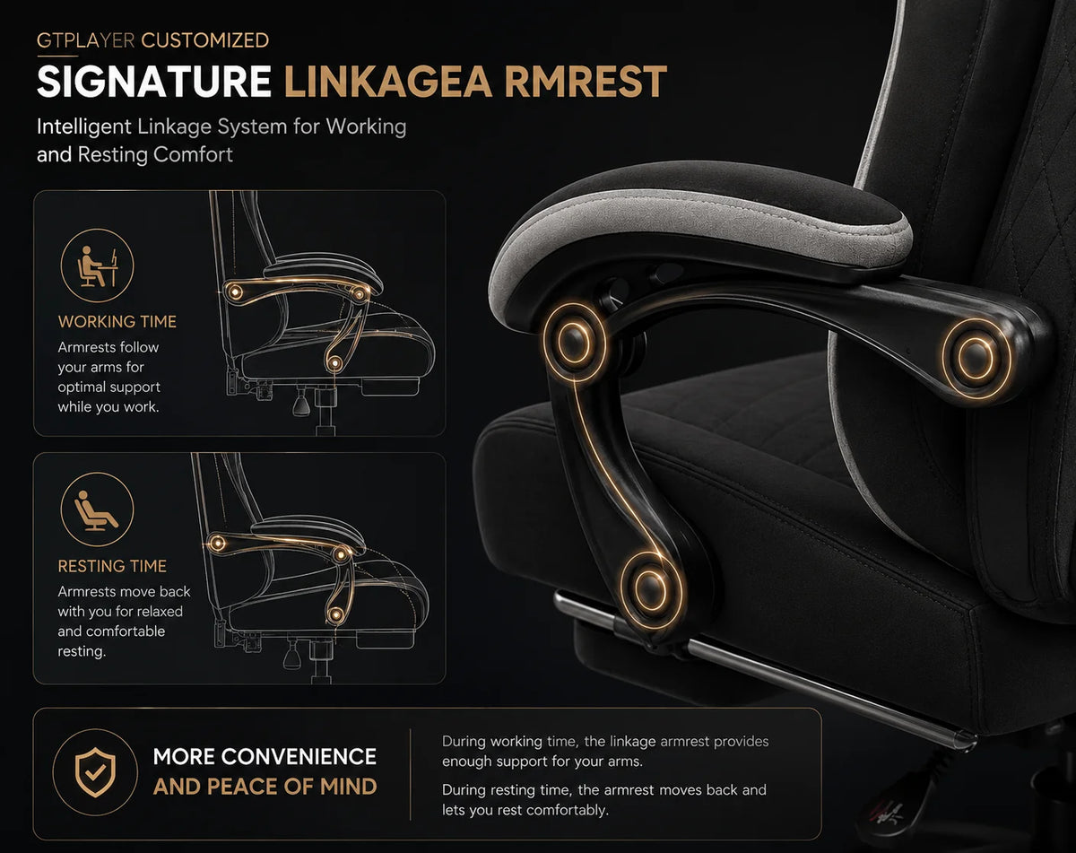 Gaming Chair – High-Back Reclining Office Chair