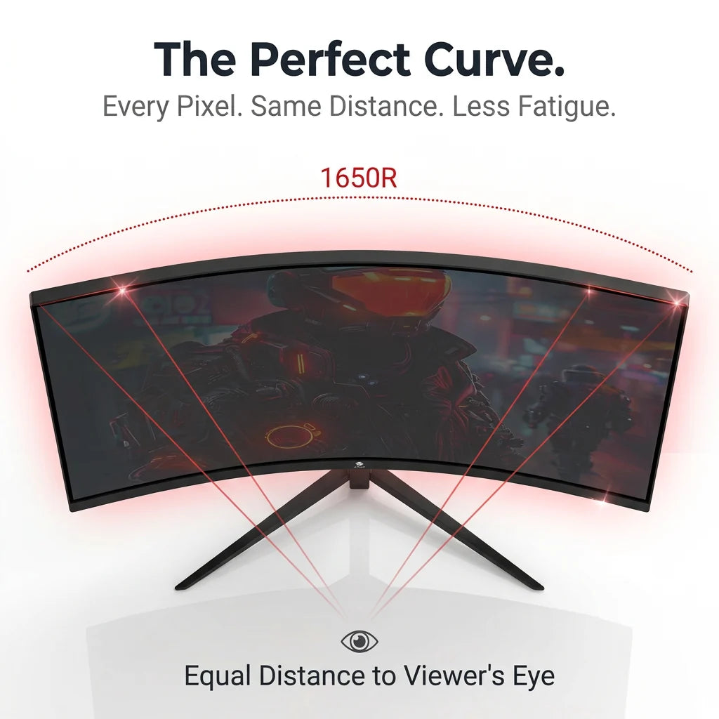 24″ Curved Gaming Monitor – 200Hz 1ms FHD Display