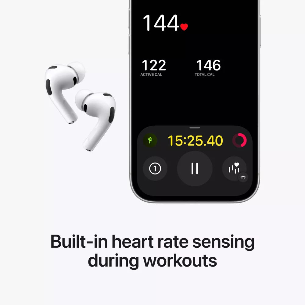 Apple AirPods Pro 3 Wireless Earbuds with Active Noise Cancellation