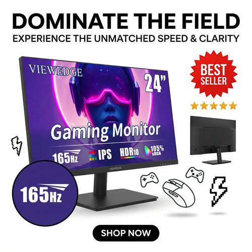 24Inches Gaming Monitor – 165Hz IPS HDR Display