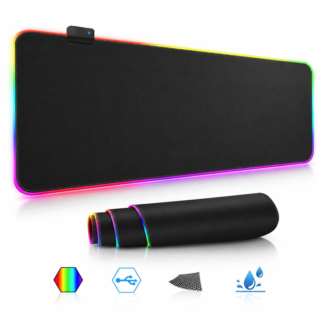 XXL RGB Gaming Mouse Pad – Extended 900×400mm Desk Mat