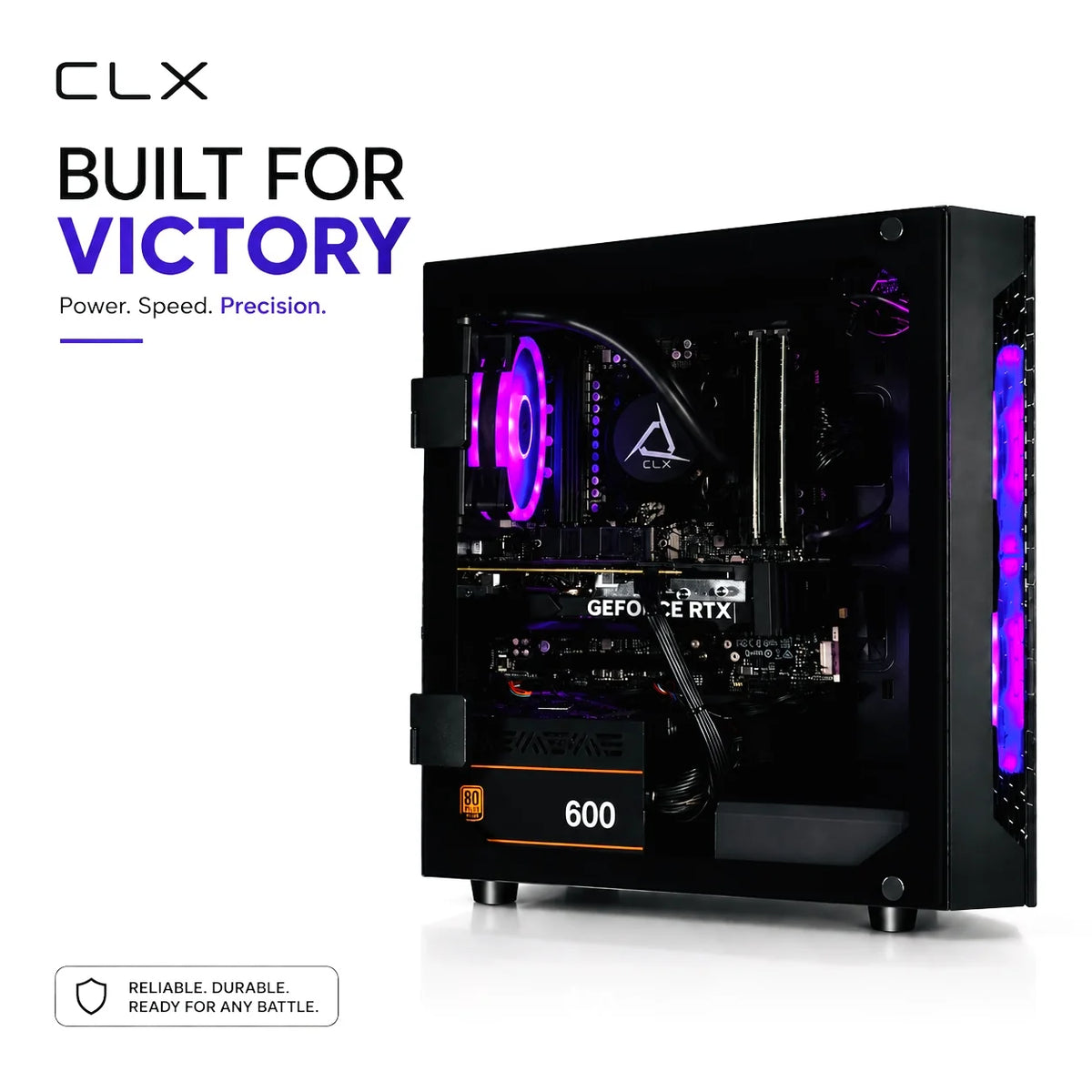 Gaming PC CLX RGB– Ryzen 7 • RTX 4060 • 32GB RAM • 1TB SSD