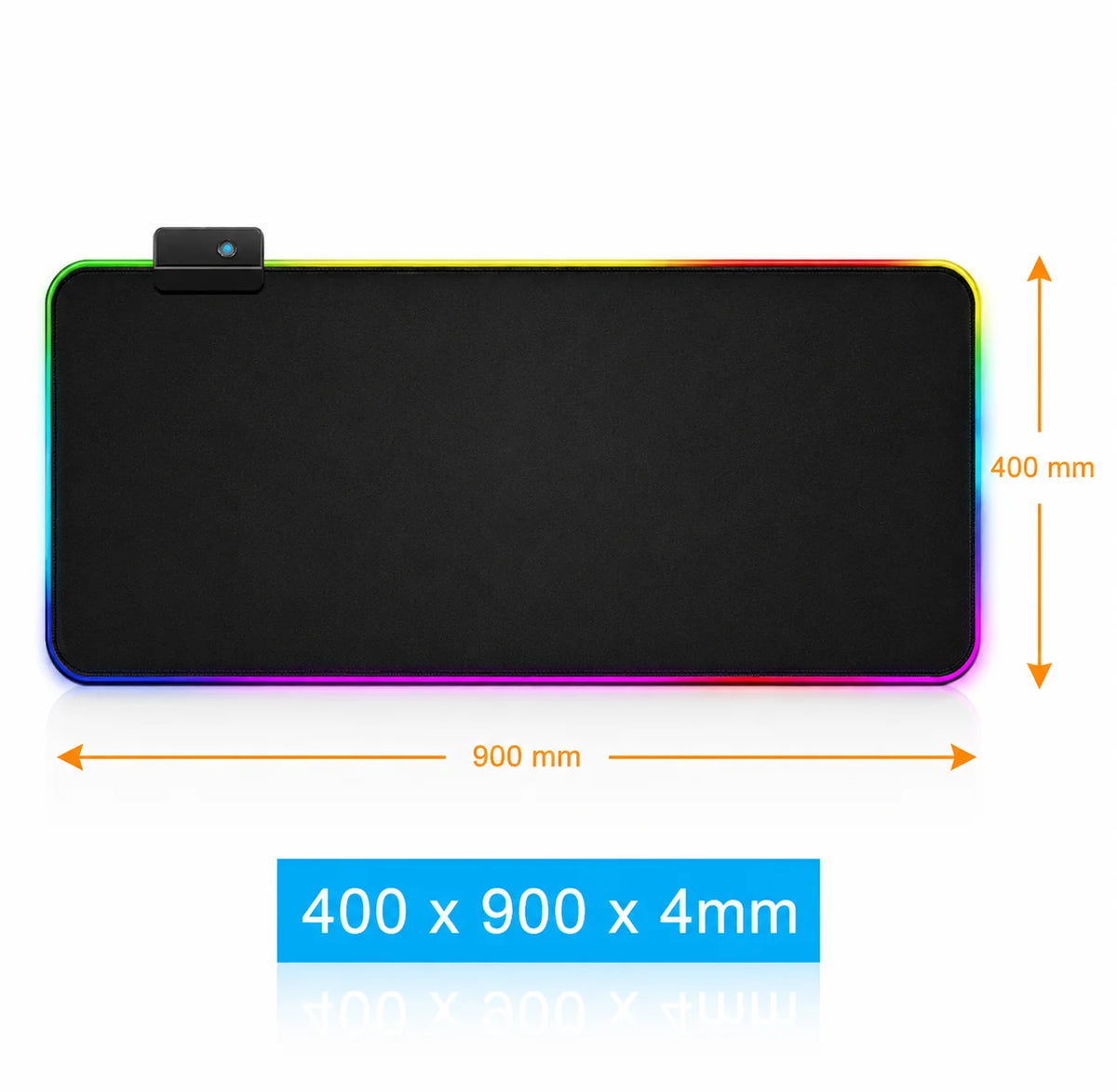 XXL RGB Gaming Mouse Pad – Extended 900×400mm Desk Mat